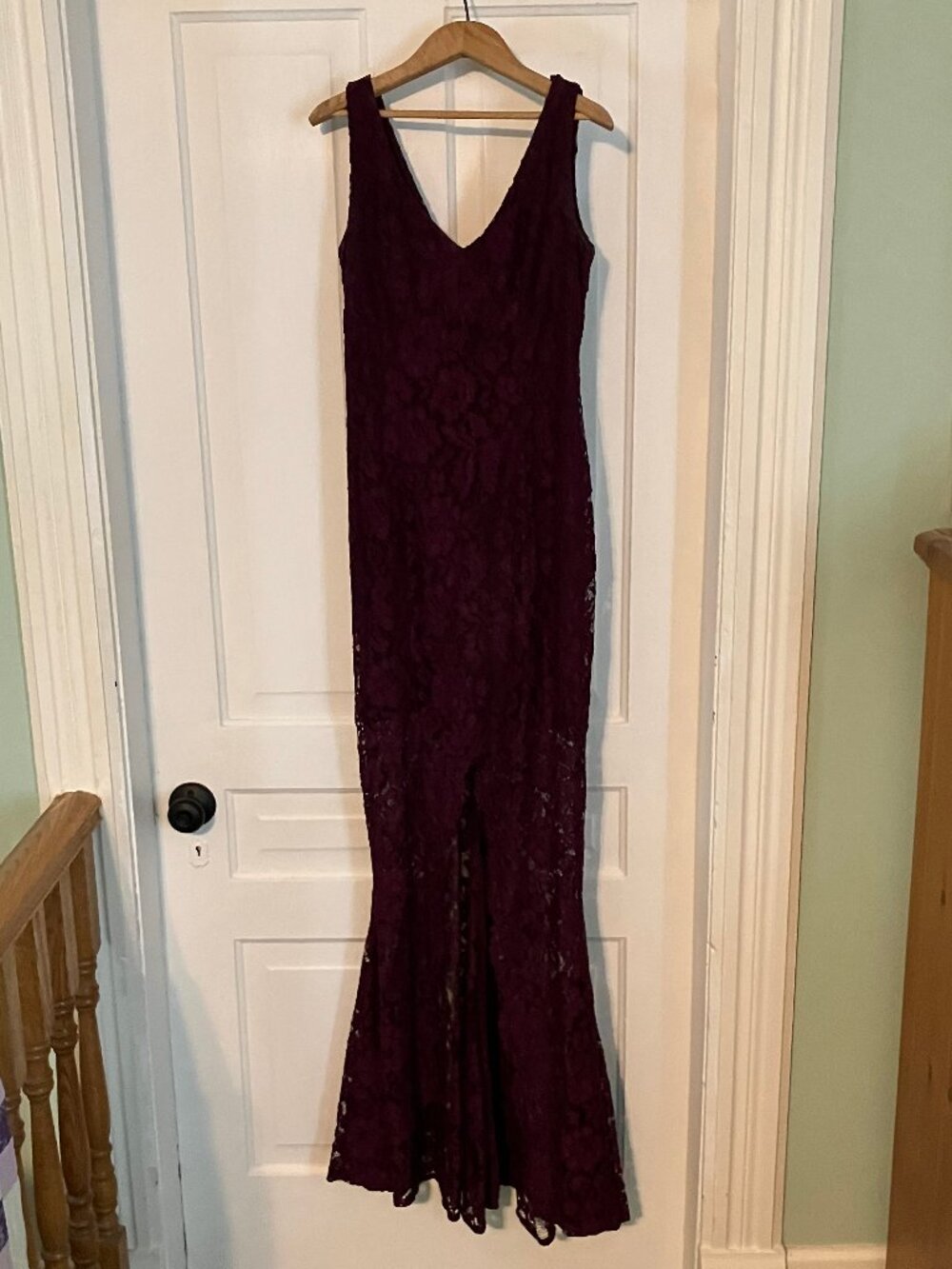 Gorgeous Lace Floor Length Dress